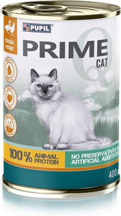 Pupil Karma Mokra Dla Kota Prime Bogata W Kurczaka Z Kaczką 10X400G - zdjęcie 5