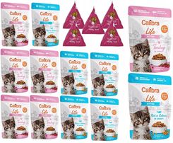 Calibra Mokra Karma Dla Kociąt Kitten Indyk I Łosoś 12X 85G
