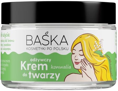 Krem Baśka Odżywczy Do Twarzy Skóra Sucha I Mieszana Konwalia 50Ml