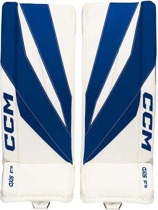 Parkany Bramkarskie Ccm Axis F9 Royal/White Senior 33 + 1 Palec