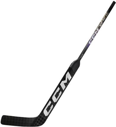 Kompozytowy Bramkarski Kij Hokejowy Ccm Tacks Xf Pro Black/Grey Senior L Normalna Osłona 24 Cale