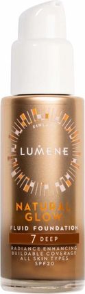 Lumene Natural Glow Fluid Foundation Spf20 7 Deep 30ml