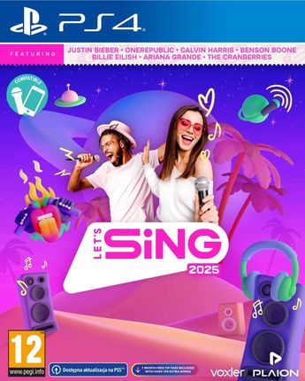 Let's Sing 2025 (Gra PS4)