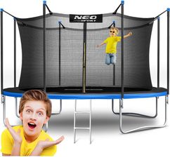 Zdjęcie Neo-Sport 12Ft/374cm Z Siatką Wewnętrzną I Drabinką (NS12W241) - Puszczykowo