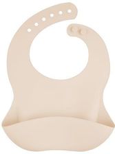 Zdjęcie Canpol Babies Śliniak Silikonowy Z Kieszonką Kremowy 1Szt. - Łowicz