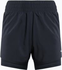 Zdjęcie Nike Spodenki Damskie One Dri Fit High Waisted 3" 2In1 Black - Otwock