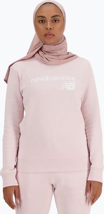 New Balance Bluza Damska Classic Core Fleece Crew Stone Pink