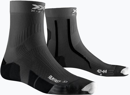 X Socks Skarpety Do Biegania Run Fast 4 0 Opal Black Arctic White