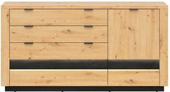 Zdjęcie Ostia komoda do salonu dąb artisan Black Red White, BRW - Golub-Dobrzyń