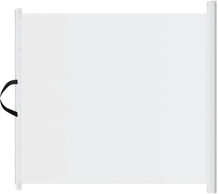 Vidaxl Rozsuwana Bramka Dla Zwierząt Biała 117,5X125Cm - zdjęcie 2