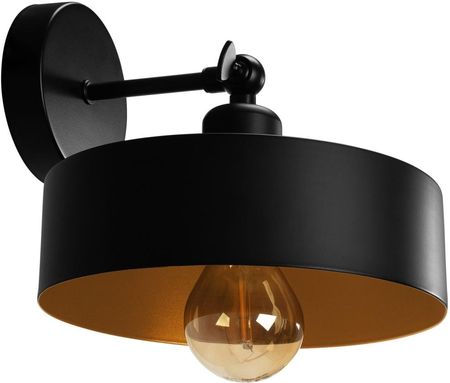 Toolight Lampa Ścienna Kinkiet App1332 1W Black Gold