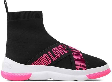 Sneakersy marki Love Moschino model JA15224G0FIZH kolor Czarny. Obuwie damski. Sezon: Jesień/Zima