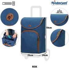 Zdjęcie Torba na stelaż wózka zakupowego ANDERSEN Reik - Sztum