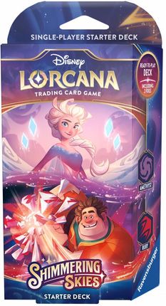 Ravensburger Disney Lorcana TCG Shimmering Skies - Amethyst / Ruby Starter Deck