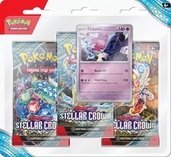 Zdjęcie Pokemon TCG Scarlet & Violet - Stellar Crown 3-Pack Blister booster - Biskupiec