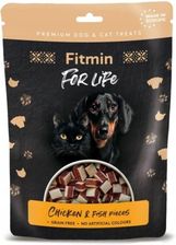 Fitmin For Life Dog And Cat Treat Chicken And Fish Pieces 70G