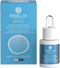 Basiclab Nawilżające Serum Poprawiające Napięcie Z 3% Kwasu Hialuronowego 5% Kompleksu Aminokwasów I 15% Kompleksu Peptydów Biomimetycznych 15ml