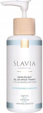 Slavia Cosmetics Żel Nawilżający Do Mycia Twarzy Z 4% Glukonolaktonem 150ml