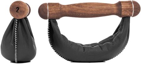 Hantle NOHRD SwingBell Dąb Oak Vintage para 2 x 2 kg - zdjęcie 4