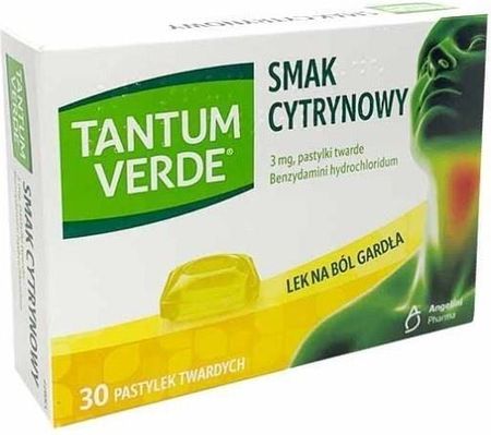 Angelini Tantum Verde Smak Miodowo-Pomarańczowy 3 Mg 20Past Twarde