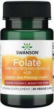 Zdjęcie Swanson Health Products Folian Quatrefolic 800 µg 30Kaps - Suchań