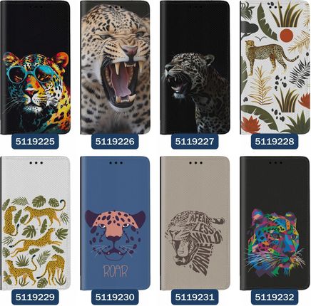 Superetui Etui z klapką do Samsung Galaxy S23 Fe Gepard Lampart Cętki Panterka - zdjęcie 4