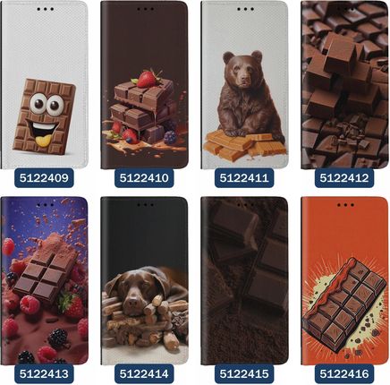 Superetui Etui z klapką do Samsung Galaxy S23 Czekolada Słodycze Czekoladki - zdjęcie 5