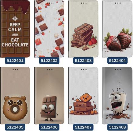 Superetui Etui z klapką do Samsung Galaxy S23 Czekolada Słodycze Czekoladki - zdjęcie 6