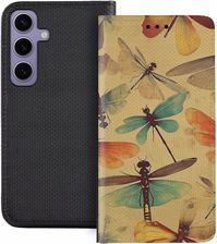 Superetui Etui z klapką do Samsung Galaxy S24 Owady Pszczoły Ważki Mrówki Żuki