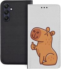 Superetui Etui z klapką do Samsung Galaxy A25 Kapibara Gryzoń