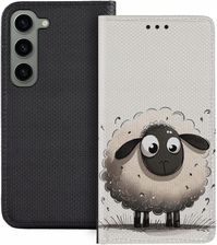 Superetui Etui z klapką do Samsung Galaxy S23 Owce Owieczki Baranki