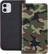 Superetui Etui z klapką do iPhone 11 Militarne Moro Wojsko Armia
