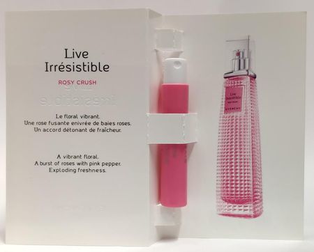Givenchy Live Irresistible Rosy Crush Woda Perfumowana 1ml - zdjęcie 2