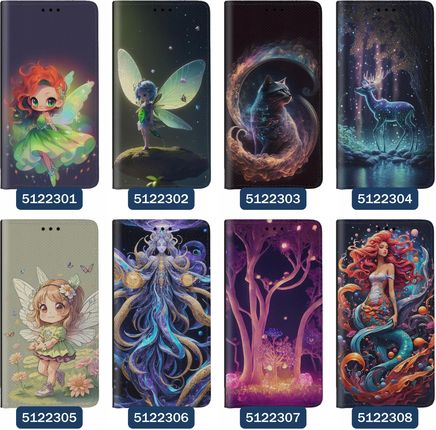 Superetui Etui z klapką do iPhone 15 Fantasy Wróżka Magia Różdżka Czarodziej - zdjęcie 4