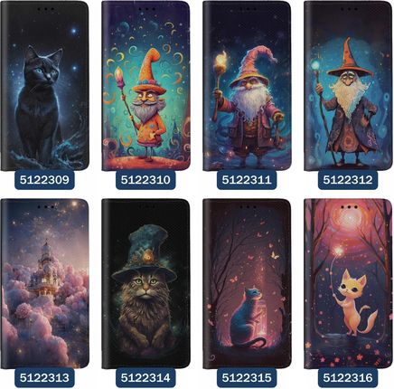 Superetui Etui z klapką do iPhone 15 Fantasy Wróżka Magia Różdżka Czarodziej - zdjęcie 2