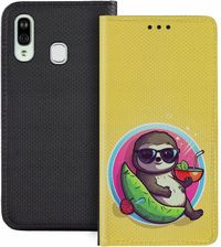 Superetui Etui Z Klapką Do Samsung Galaxy A40 Lato Wakacje Słońce Plaża Morze