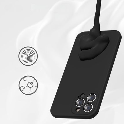 Unknown Case Silikonowe Matowe Do Iphone 13 Pro Max Etui Szkło Hartowane - zdjęcie 6