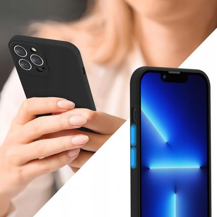 Unknown Case Silikonowe Matowe Do Iphone 13 Pro Max Etui Szkło Hartowane - zdjęcie 5