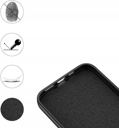 Unknown Case Silikonowe Matowe Do Iphone 13 Pro Max Etui Szkło Hartowane - zdjęcie 4