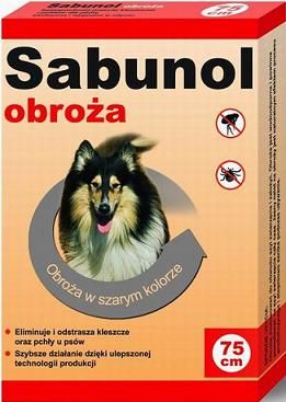 Dr Seidl Sabunol obroża przeciw kleszczom i pchłom dla psa 75cm