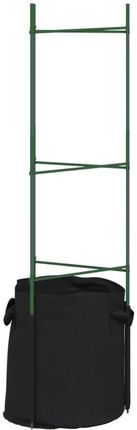 vidaXL Podpórki Do Pomidorów Z Workami 2szt. 116cm Stal I Pp 4009284 - zdjęcie 2