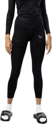 Spodenki kompresyjne z suspensorem Bauer  Womens PRO Jill Pant Black Senior XL