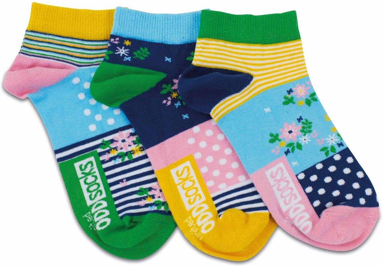 Frugi Pacco Da 3 Calzini - Righe/Dino - Cotone Organico Unisex (bambini - Foto 2