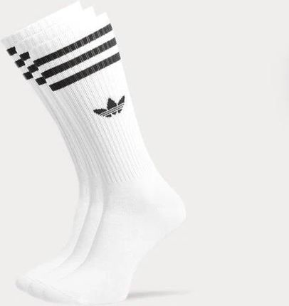 ADIDAS SKARPETY 3-PACK SOLID SOCKS HIGH CREW