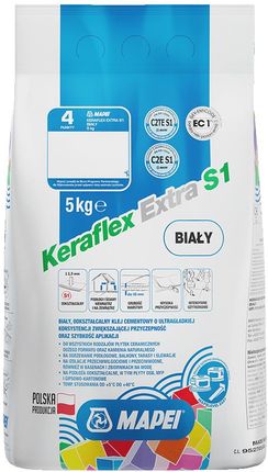 Mapei Klej Do Płytek Keraflex Biały S1 5kg