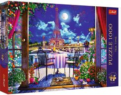 Zdjęcie Trefl Puzzle Premium Plus Quality 1000el. Tea Time: Paryż w blasku księżyca 10843 - Więcbork