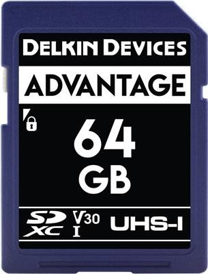 Delkin SD Advantage 660X UHS-I U3 (V30) R90/W90 64GB