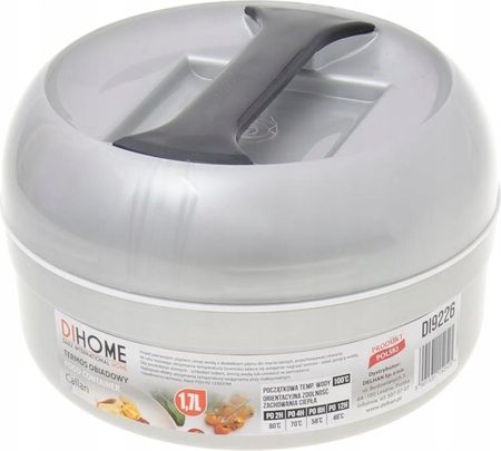 Termos obiadowy Callan 1.7 l srebrny DiHome