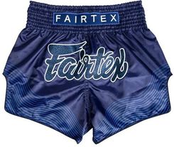 Zdjęcie Fairtex Spodenki Muay Thai Blue Ocean Niebieskie - Błaszki