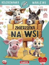 Zdjęcie Zwierzątka na wsi. Kolorowanka z naklejkami - Więcbork